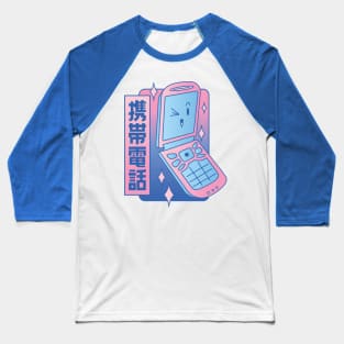 Cellphone Retrowave P R t shirt Baseball T-Shirt